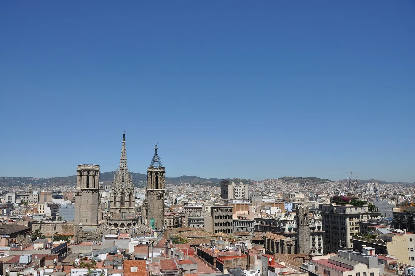 Barcelona Cathedral in the Gothic Quarter